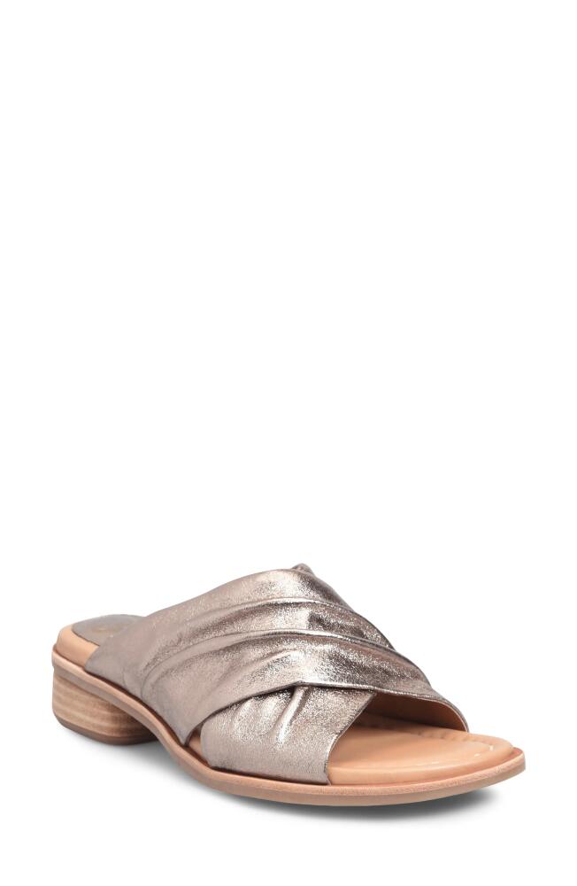 Söfft Fallon Slide Sandal in Bronze Cover