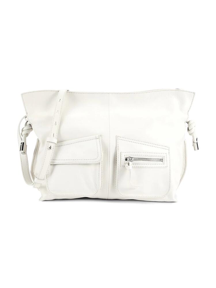 Walter Baker Women's Easton Leather Crossbody Bag - Bright White Cover