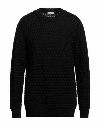 Paolo Pecora Man Sweater Black Virgin Wool Cover