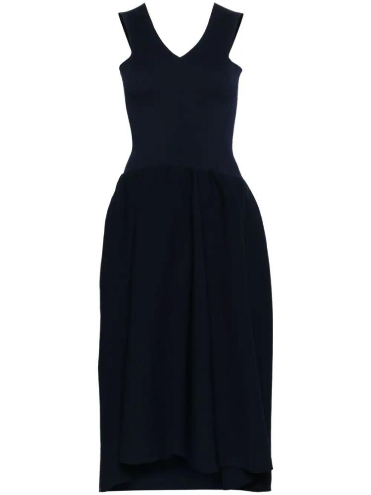 CFCL Pottery HS ribbed midi dress - Blue Cover