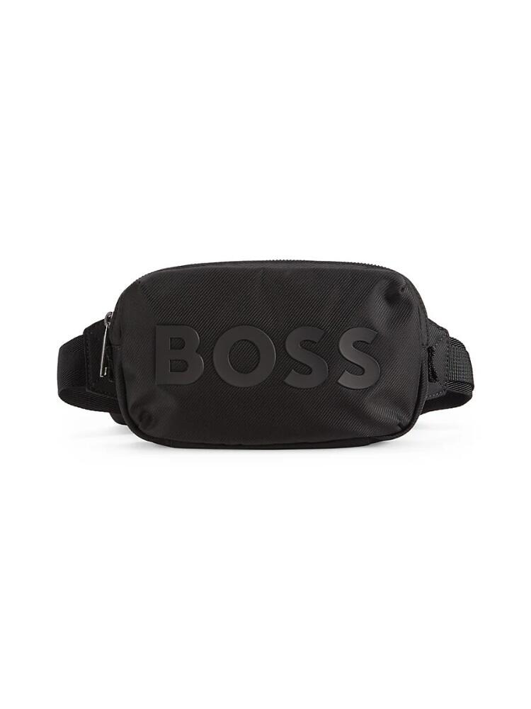 BOSS Men's Catch Logo Belt Bag - Black Cover