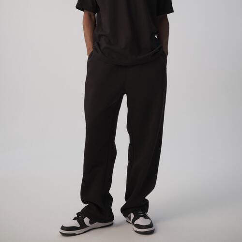 LCKR Open Hem Relaxed Sweatpants - Mens Black/Black Cover