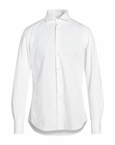 Glanshirt Man Shirt White Size 15 ¾ Cotton Cover