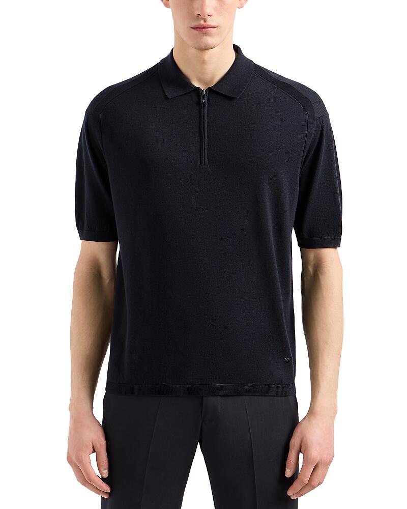 Emporio Armani Zip Sweater Polo Cover