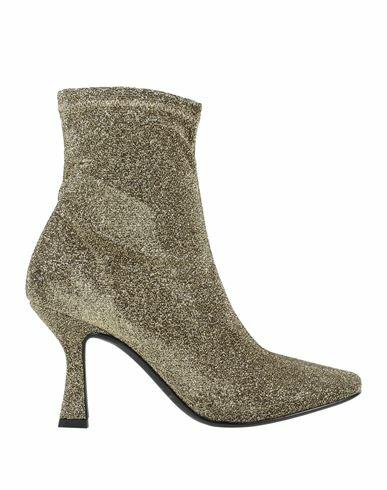 Nila & Nila Woman Ankle boots Gold Textile fibers Cover