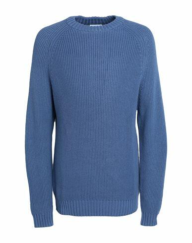 Topman Man Sweater Pastel blue Cotton, Acrylic Cover