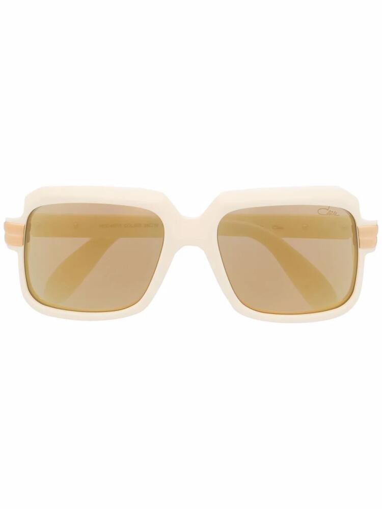 Cazal rectangular-frame sunglasses - Neutrals Cover