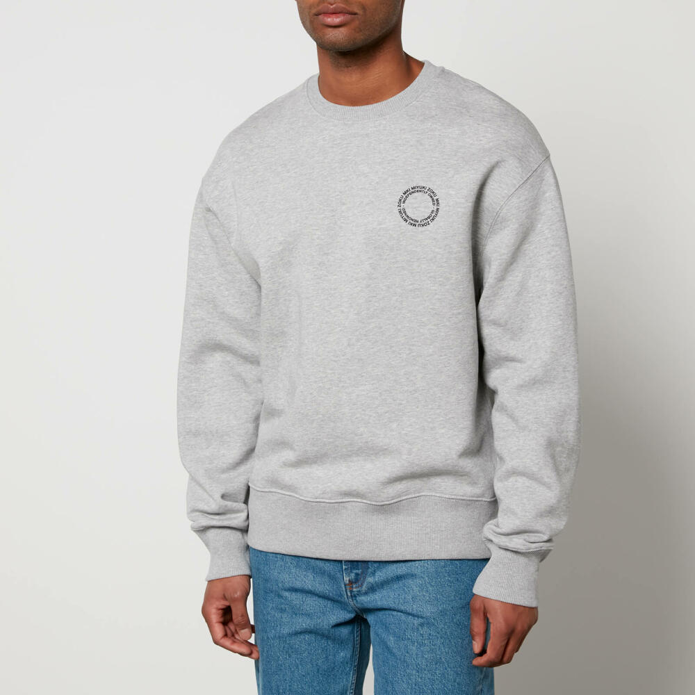 MKI MIYUKI ZOKU Circle Cotton-Blend Jersey Sweatshirt Cover