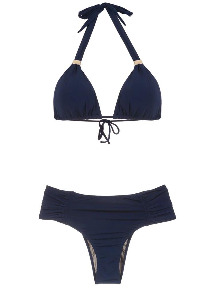 Brigitte embellished bikini set - Blue Cover