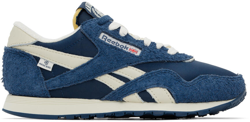 ANINE BING Blue Reebok Edition Classic Nylon Sneakers Cover