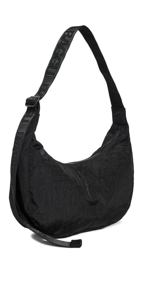 BAGGU Medium Nylon Crescent Bag Black Cover