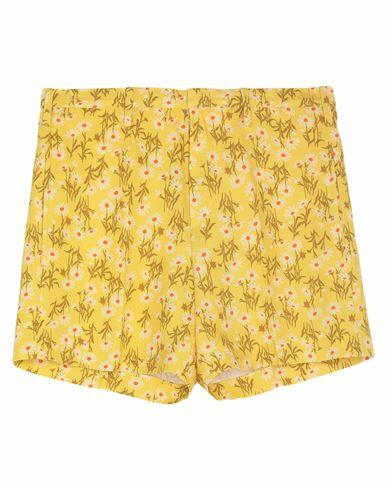 N°21 Woman Shorts & Bermuda Shorts Yellow Viscose Cover