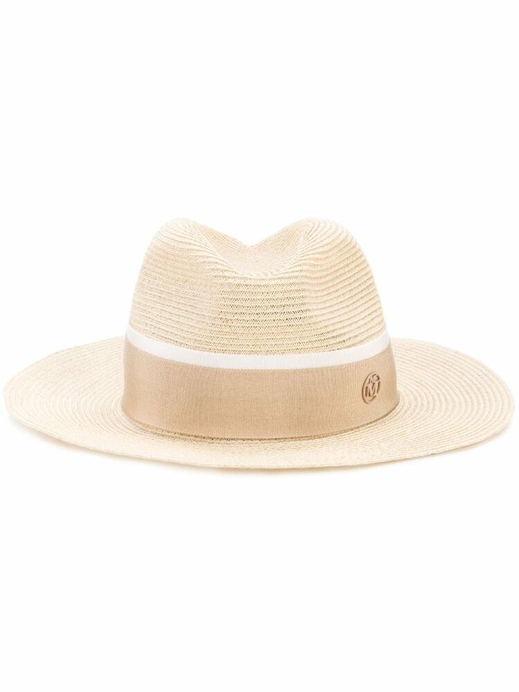 Maison Michel Henrietta fedora hat - Neutrals Cover