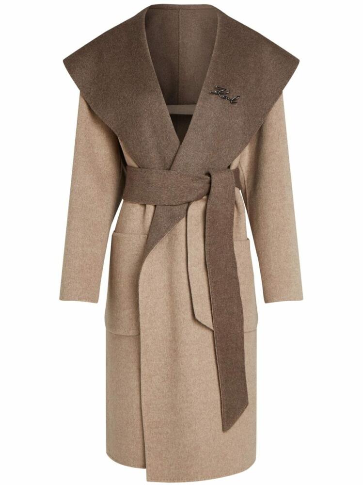 Karl Lagerfeld reversible coat - Neutrals Cover