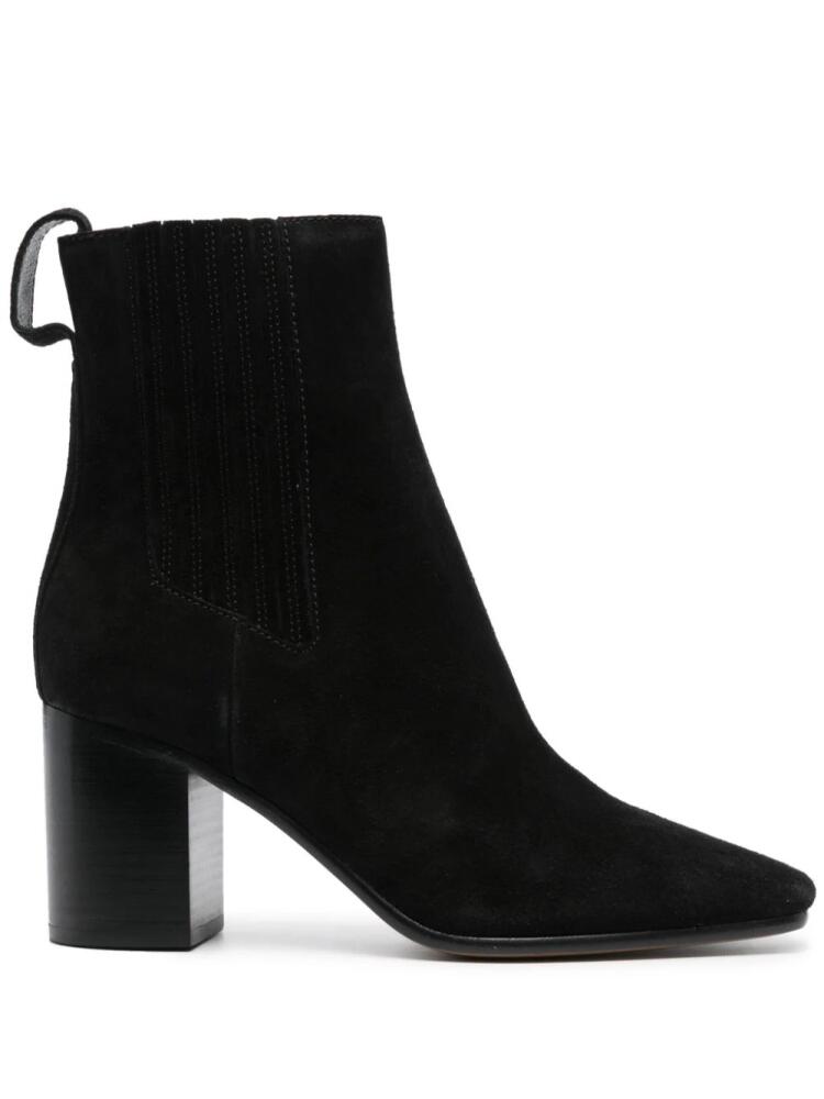 rag & bone Astra 65mm suede ankle boots - Black Cover