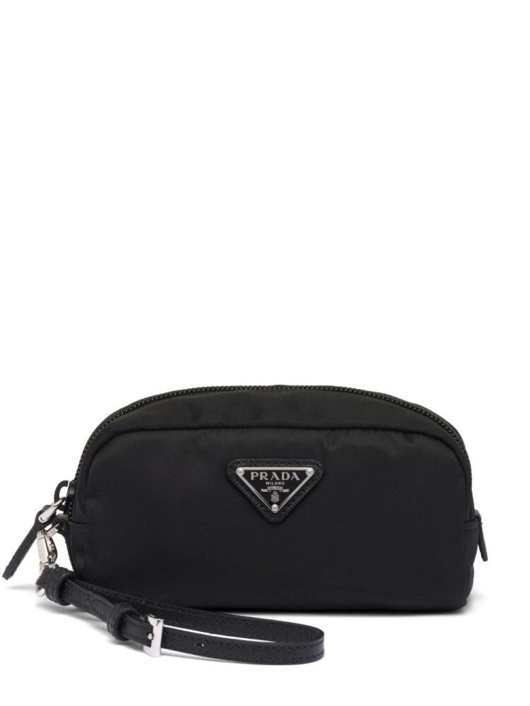 Prada Re-Nylon zip-up pouch - Black Cover