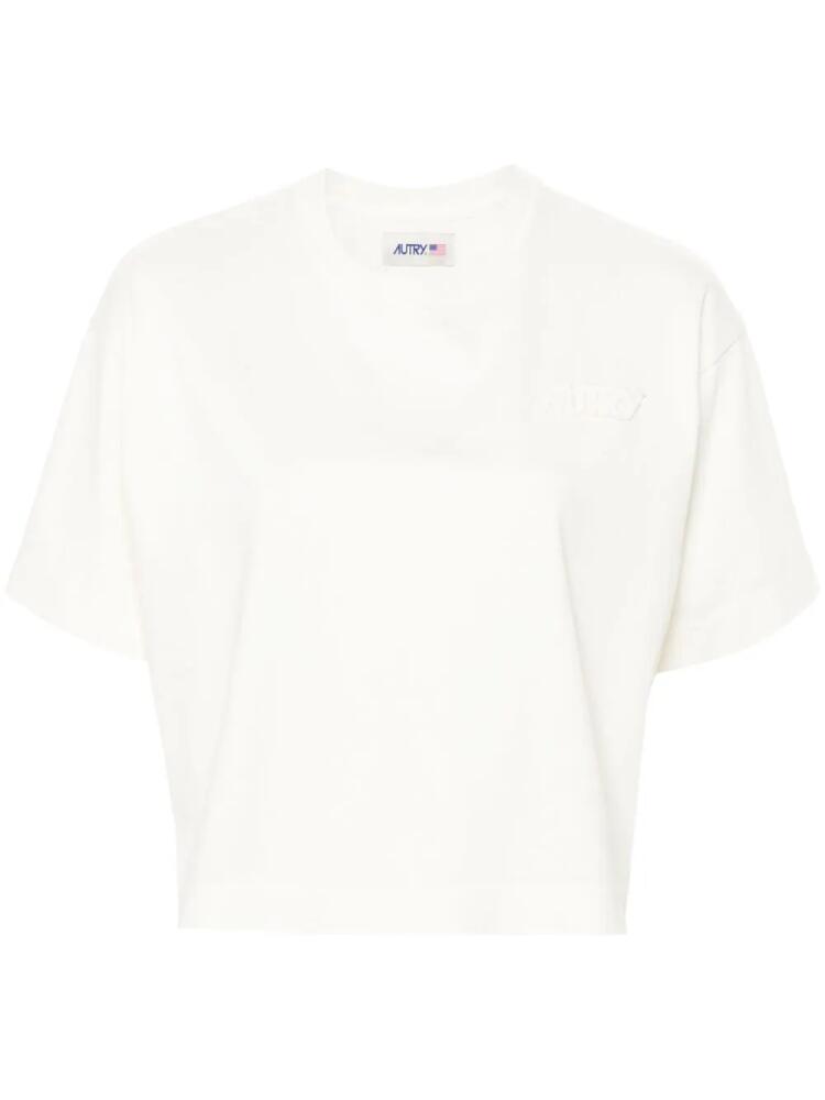 Autry cotton T-shirt - White Cover