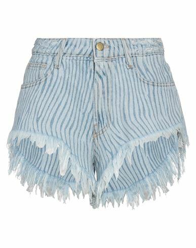 Dimora Woman Denim shorts Blue Cotton Cover