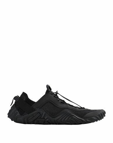 Kenzo Basket Basse Man Sneakers Black Textile fibers Cover