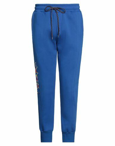 Mauna Kea Man Pants Bright blue Viscose Cover