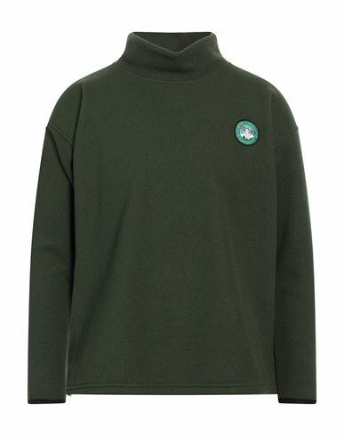 Société Anonyme Man Sweatshirt Green Polyester Cover