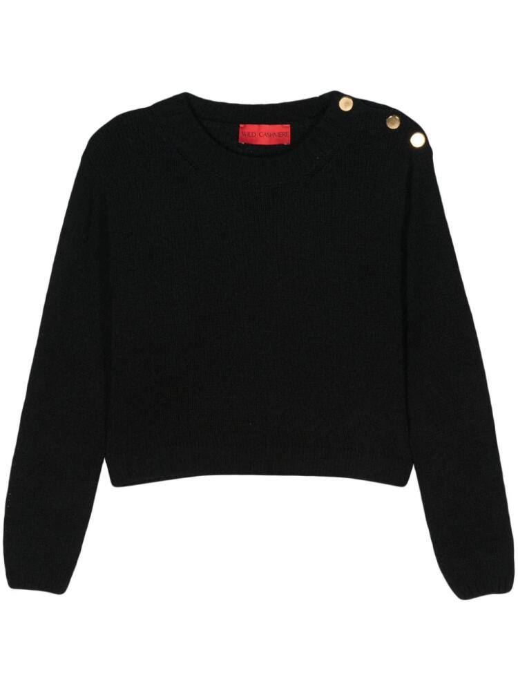 Wild Cashmere Dayana chunky-knit jumper - Black Cover