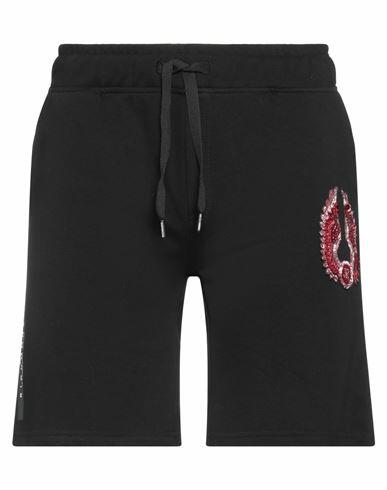 John Richmond Man Shorts & Bermuda Shorts Black Cotton Cover