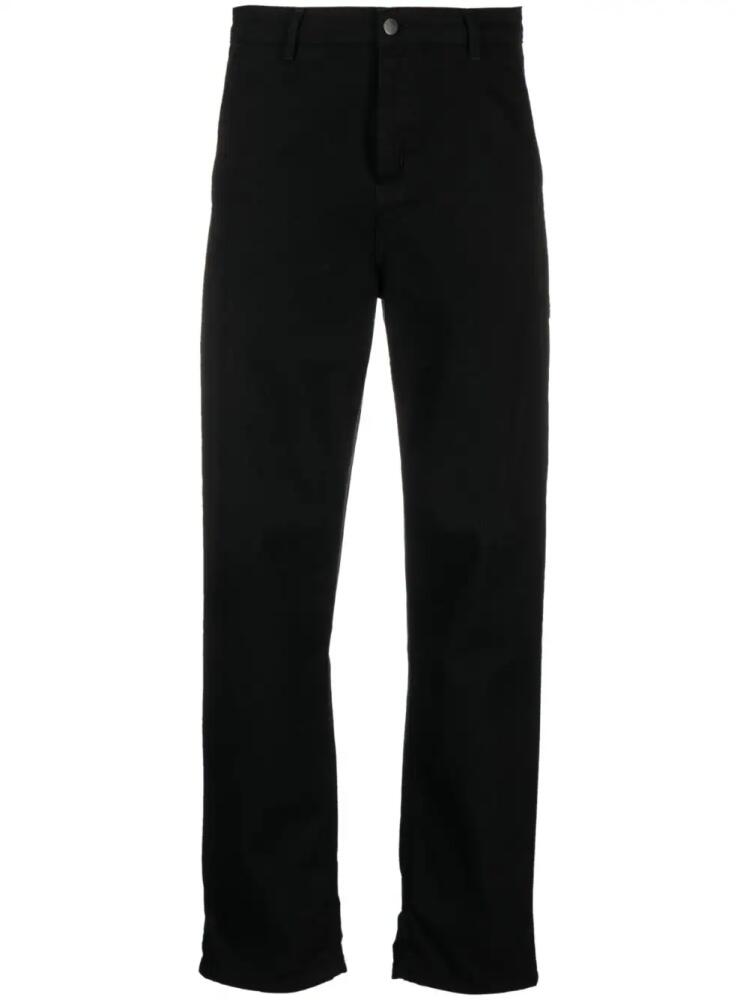 Carhartt WIP mid-rise straight-leg jeans - Black Cover