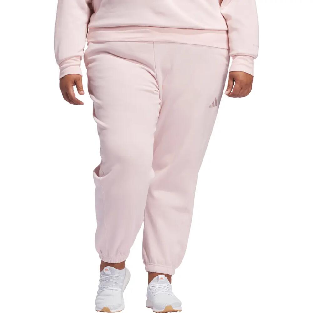 adidas All SZN Fleece Sweatpants in Sandy Pink Cover