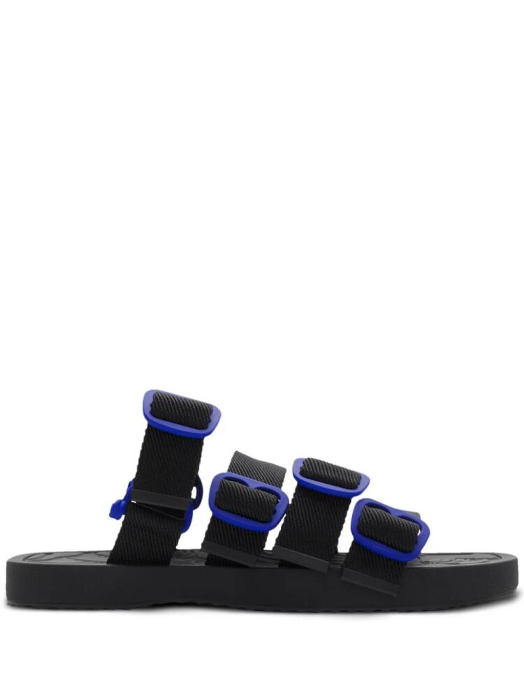 Burberry nylon strap sandals - Black Cover