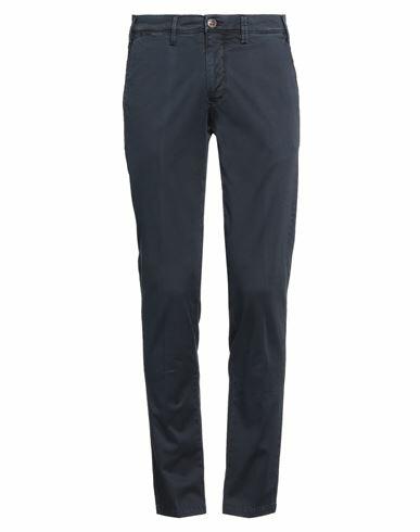 Michael Coal Man Pants Midnight blue Cotton, Elastane Cover