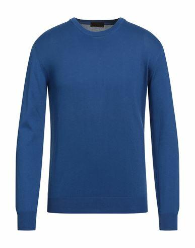 Altea Man Sweater Bright blue Cotton Cover