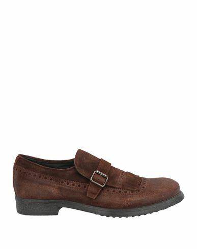 Moma Man Loafers Dark brown Leather Cover