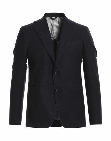 Brian Dales Man Blazer Midnight blue Wool Cover