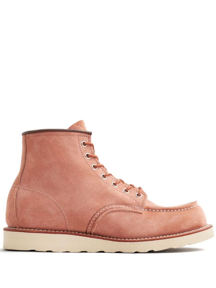 Red Wing Shoes Classic Moc ankle boots - Pink Cover