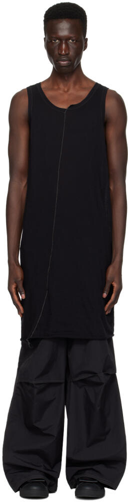 NICOLAS ANDREAS TARALIS Black Thread Tank Top Cover