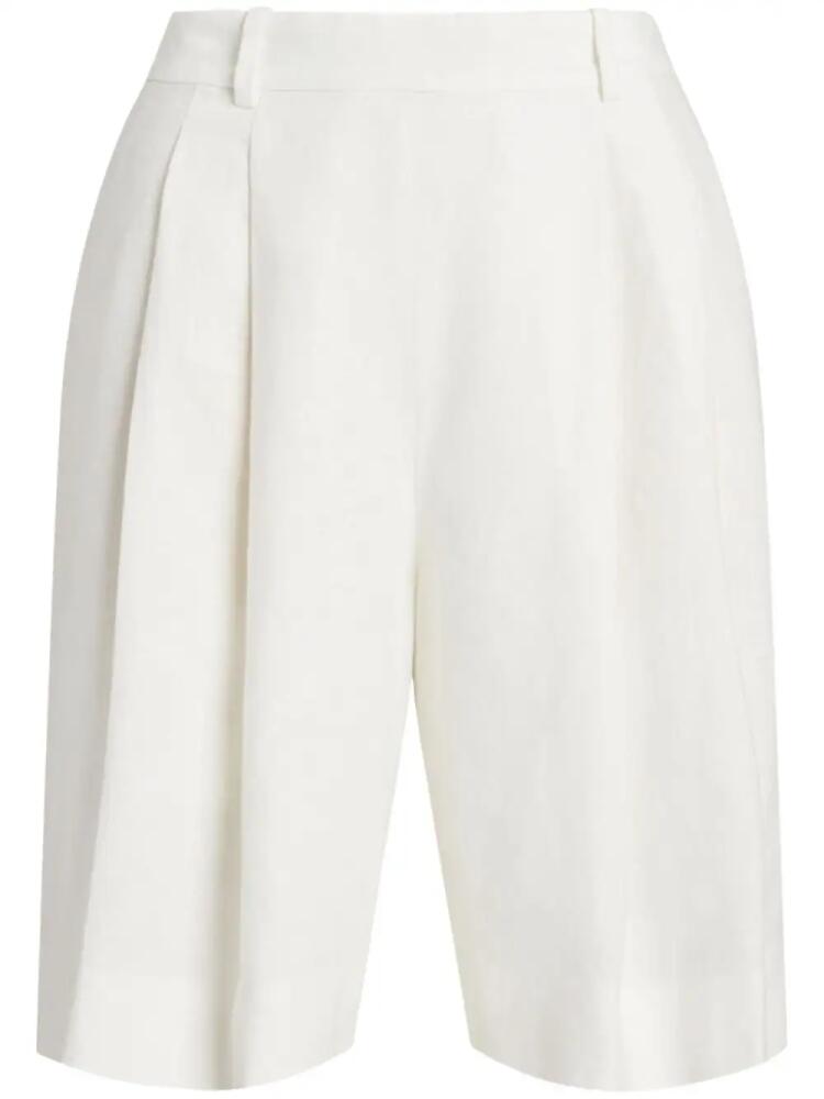 Polo Ralph Lauren linen-blend shorts - White Cover