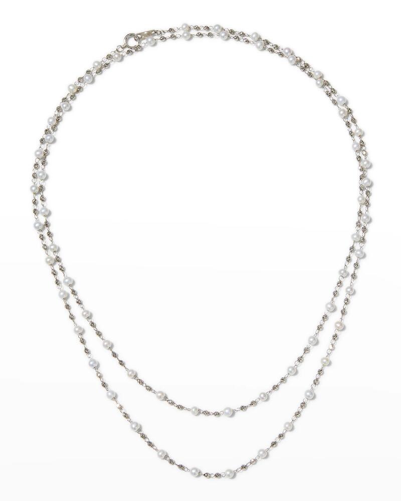 Platinum Born Debut Pearl Necklace, 34"L Cover