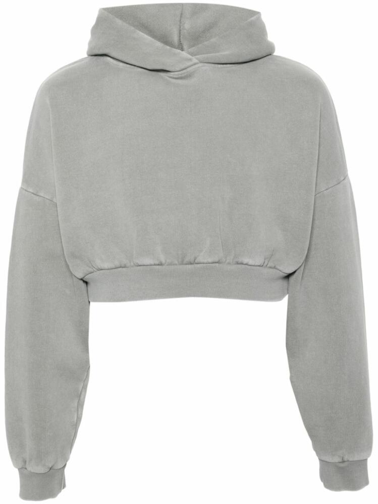 ENTIRE STUDIOS Heavy cropped hoodie - Grey Cover