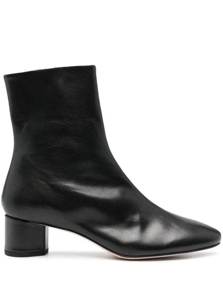 Aeyde leather ankle boots - Black Cover