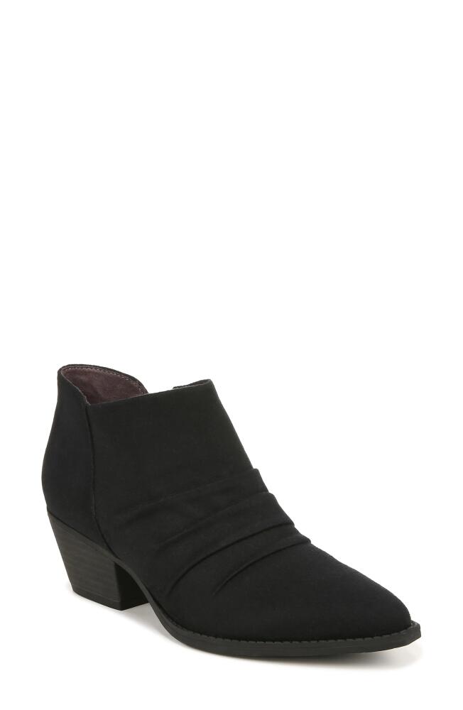 LifeStride Reba Slouchy Pointed Toe Bootie in Black Cover