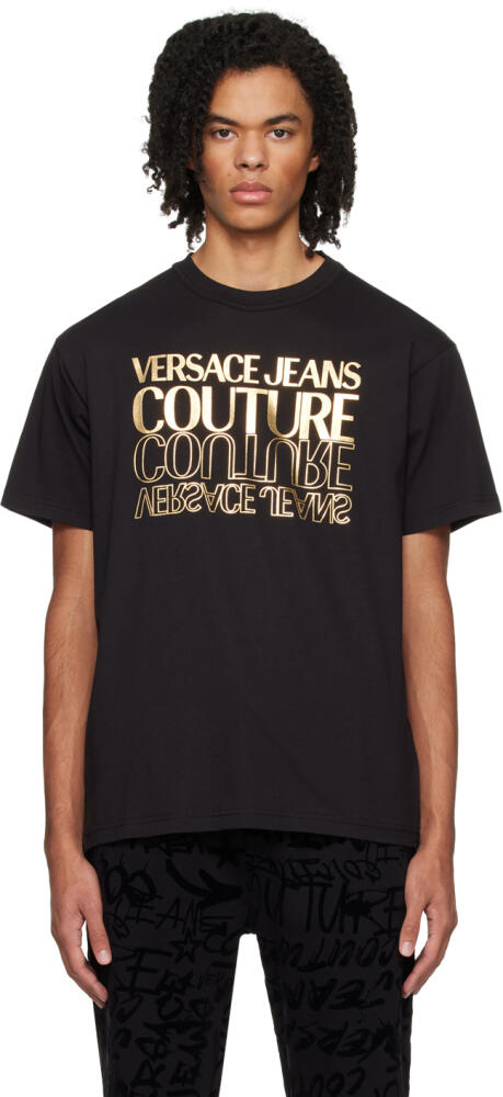 Versace Jeans Couture Black Bonded T-Shirt Cover