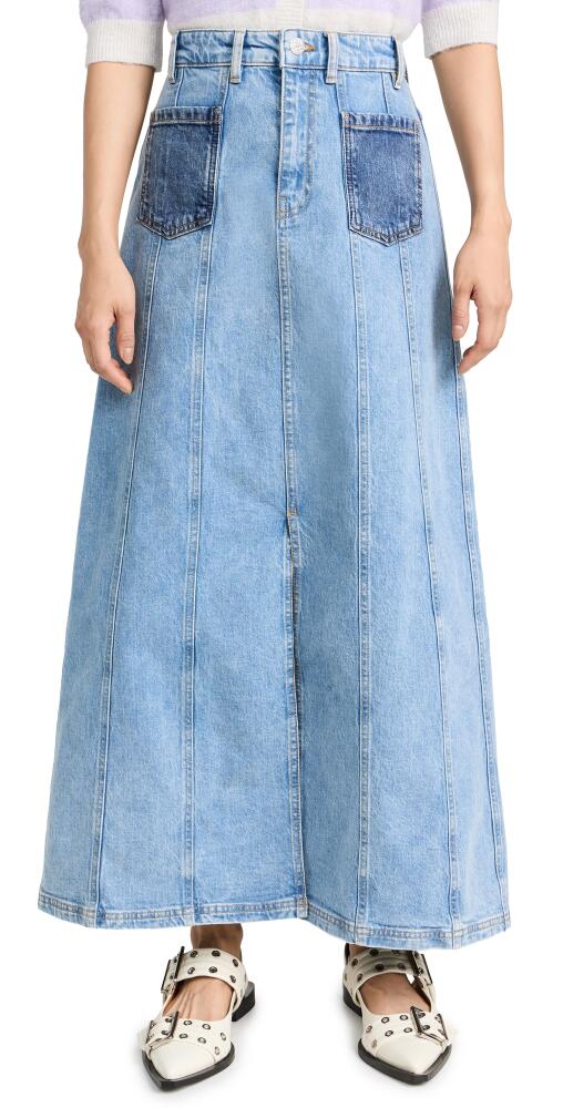 BAUM UND PFERDGARTEN Susanna Skirt Medio Blue Denim Cover