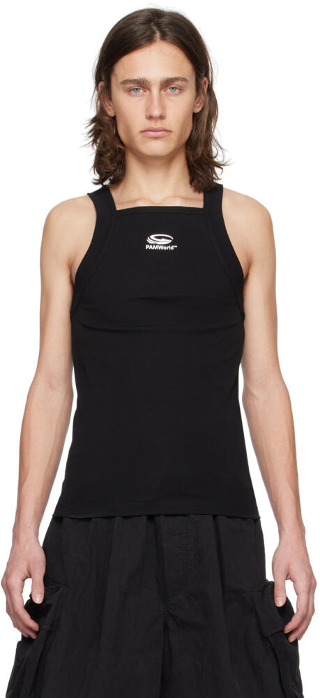 Perks and Mini Black Square Tank Top Cover