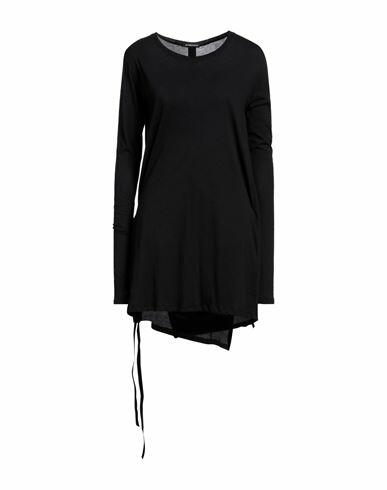 Ann Demeulemeester Woman Mini dress Black Cotton Cover