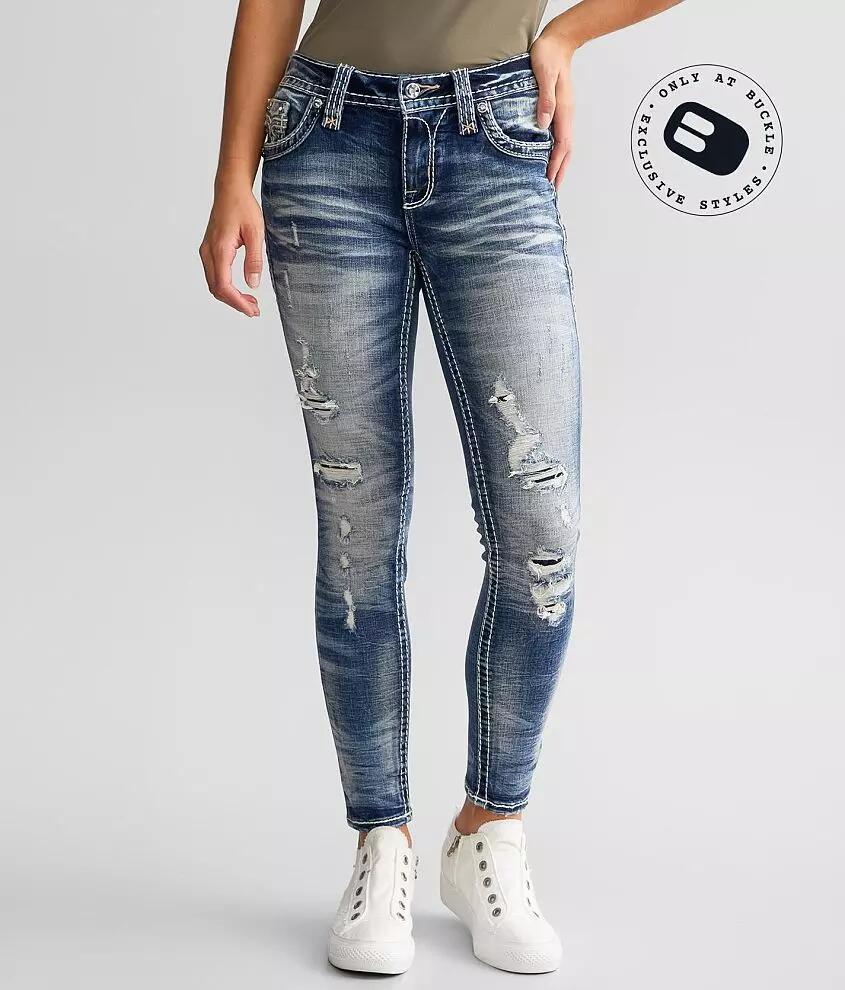 Rock Revival Cyrus Mid-Rise Ankle Skinny Jean Cover