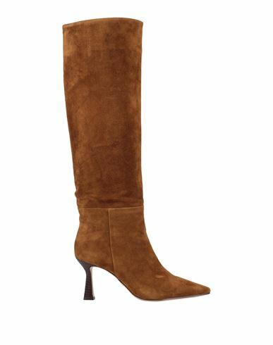 Lola Cruz Woman Boot Brown Leather Cover