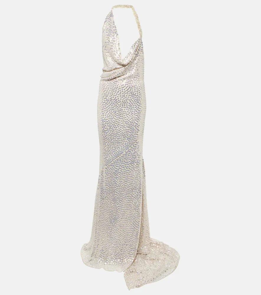 Maticevski Desires crystal-embellished silk gown Cover