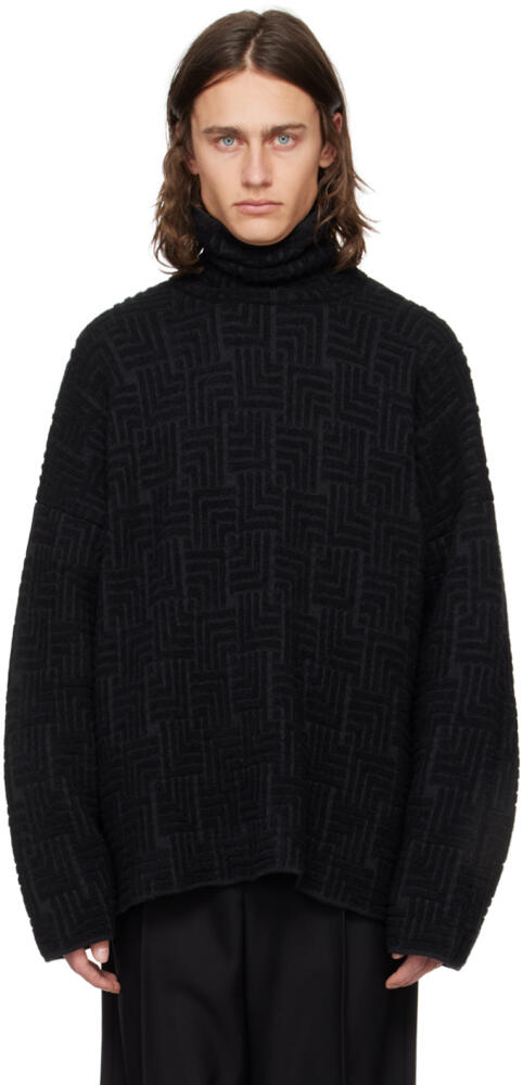 Fear of God Black Jacquard Sweater Cover