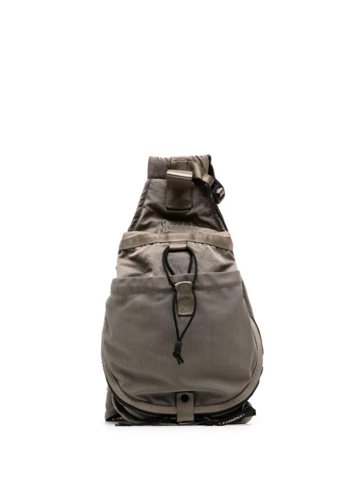 C.P. Company Nylon B crossbody backpack - Brown Cover